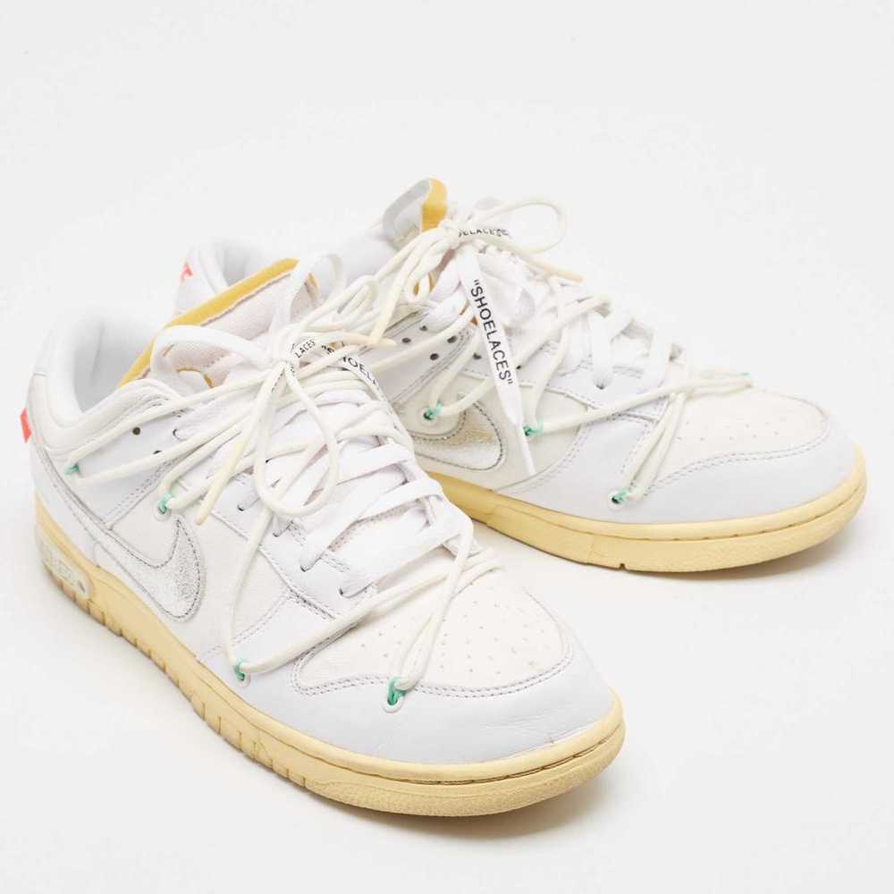 Nike x Off-White Leather trainers - image 3