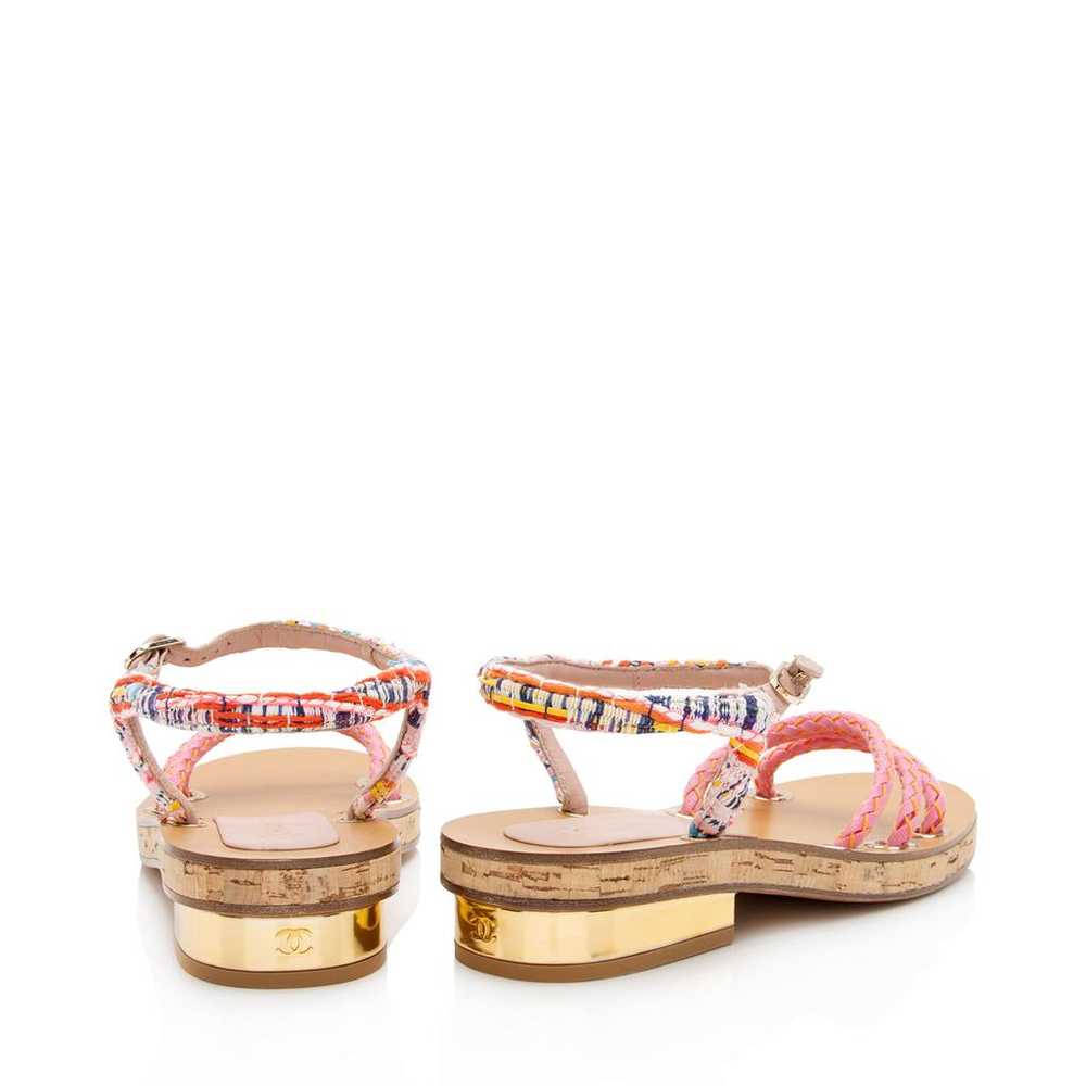 Chanel Cloth sandal - image 3