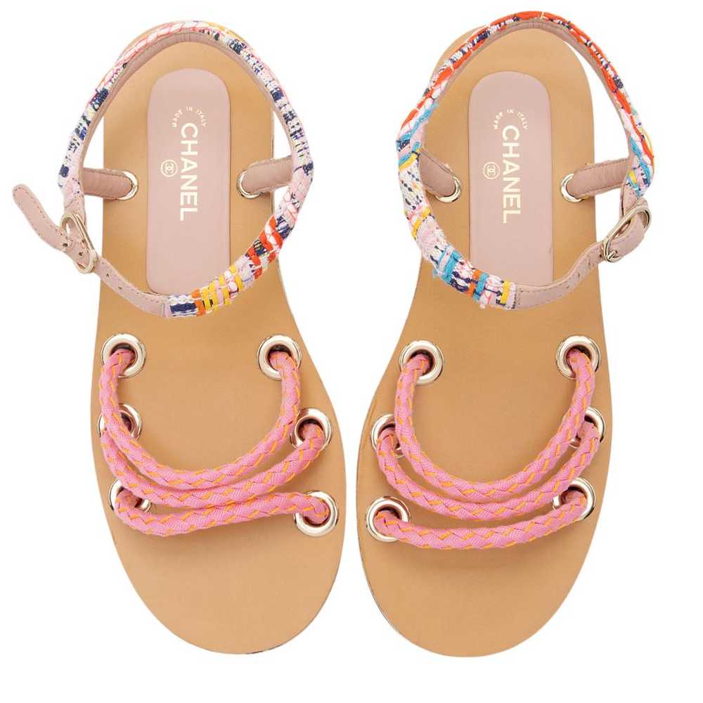 Chanel Cloth sandal - image 4