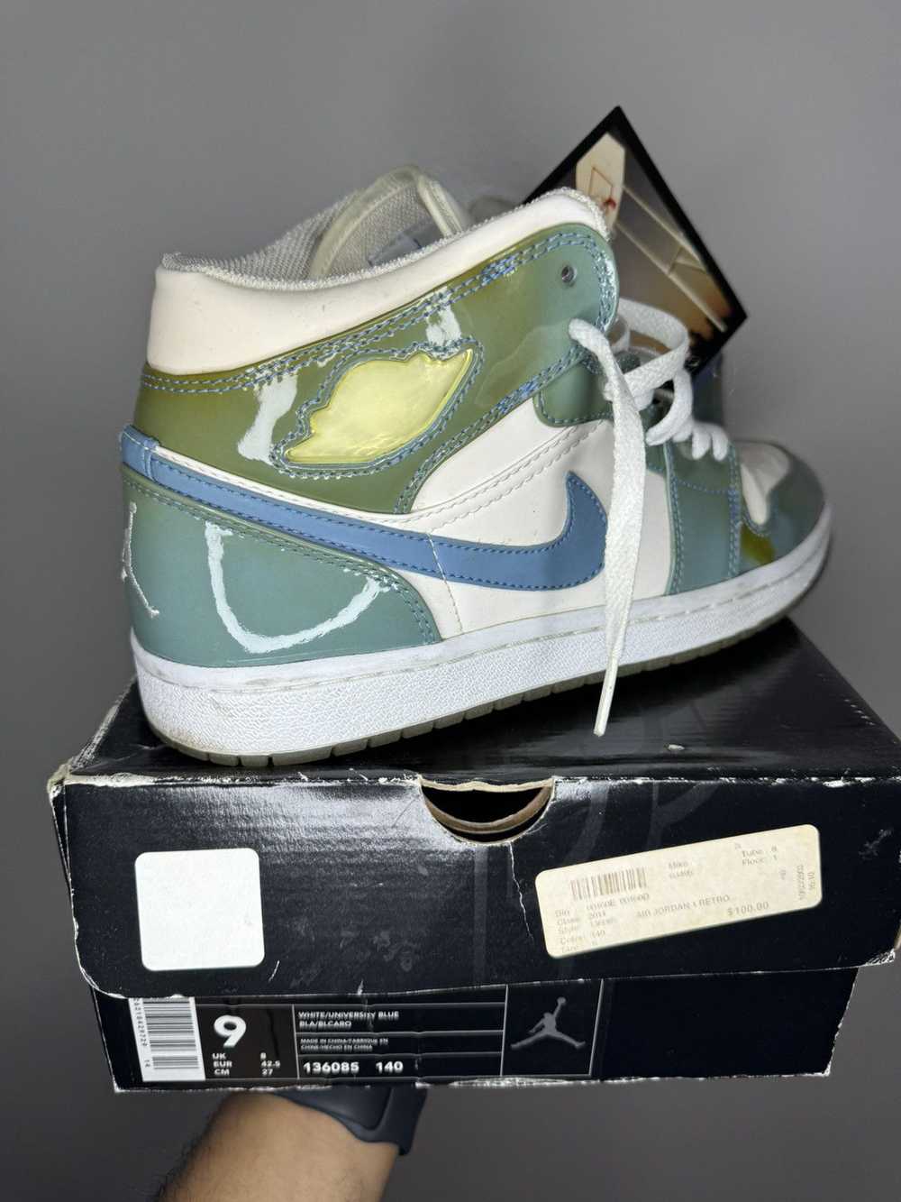 Jordan Brand × Nike × Vintage Air Jordan 1 ‘UNC P… - image 1