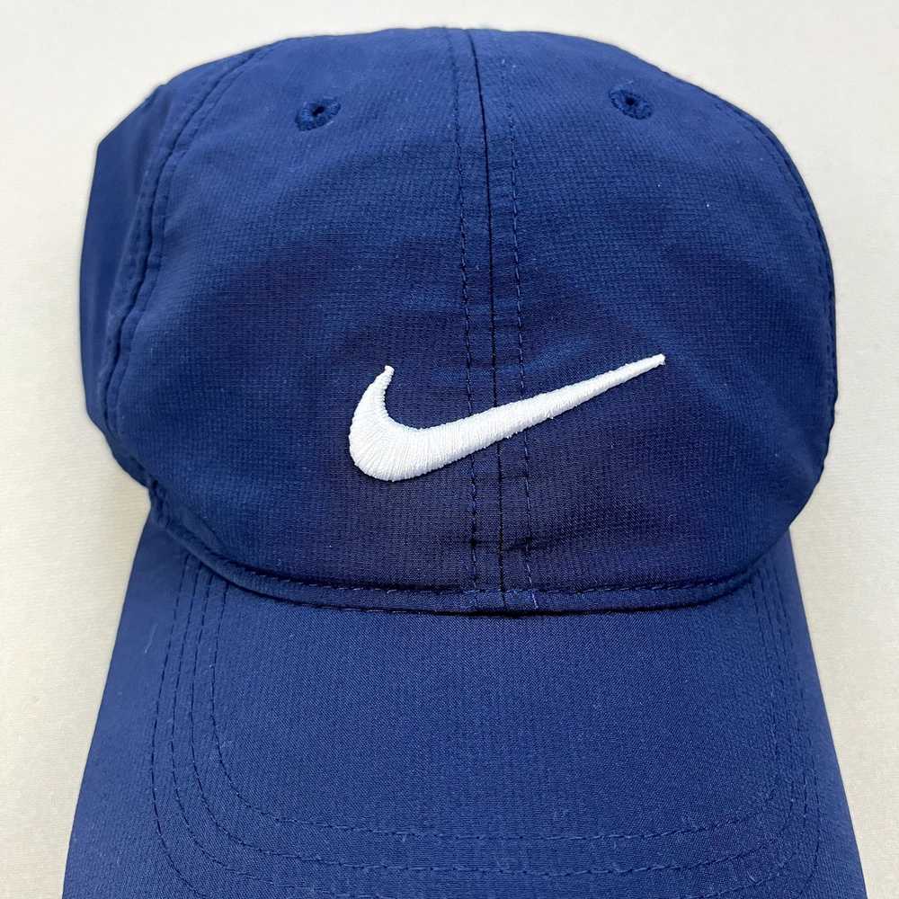 Nike Nike Golf Hat Cap Navy Blue Swoosh Logo Spor… - image 3