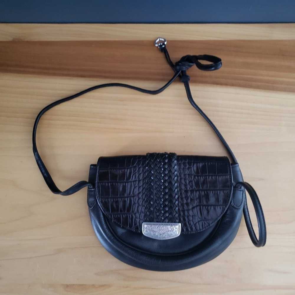 Vintage Black Brighton Leather Purse - image 1