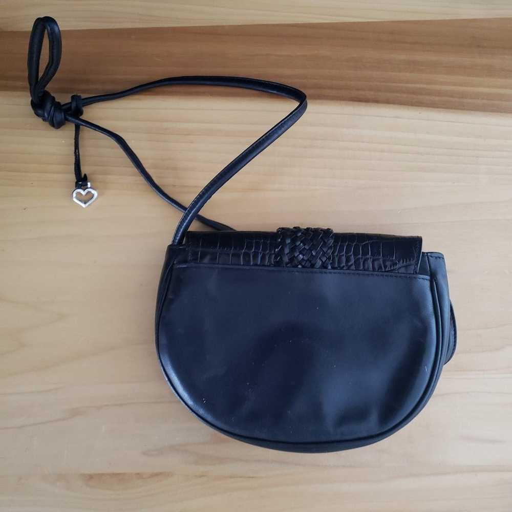 Vintage Black Brighton Leather Purse - image 2