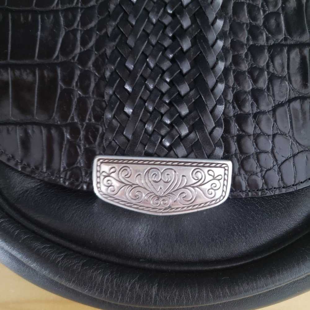 Vintage Black Brighton Leather Purse - image 3