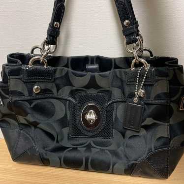 Coach Shoulder Bag Black - image 1