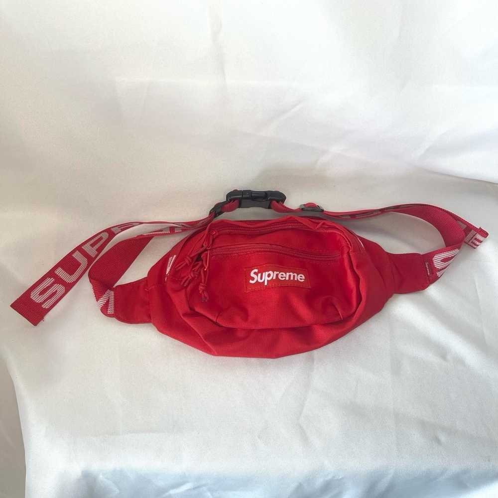 Supreme Waist Bag SS18 Fanny Pack Red - image 1