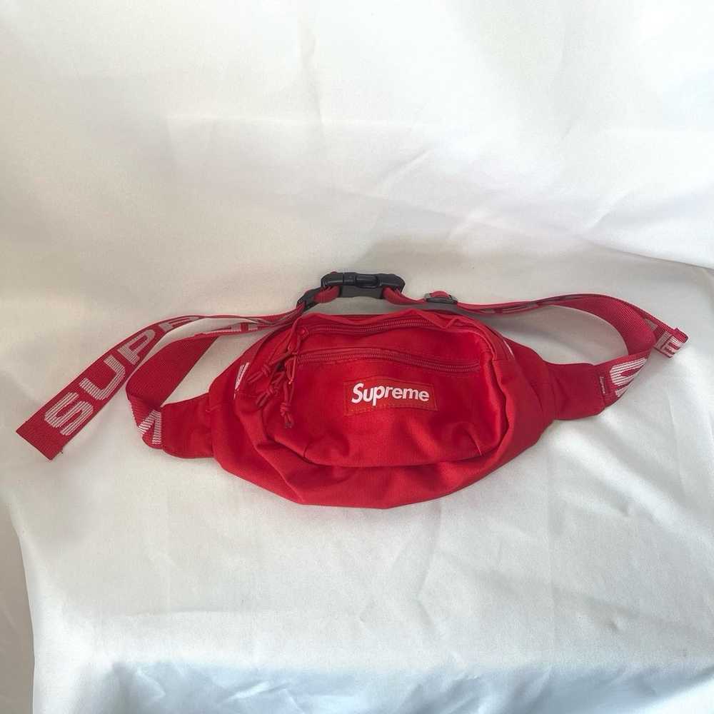 Supreme Waist Bag SS18 Fanny Pack Red - image 2