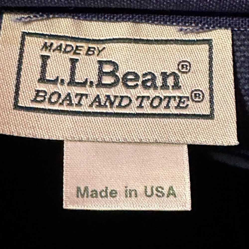 L.L. Bean vintage boat and tote - image 3