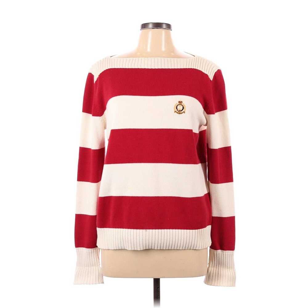 Lauren Ralph Lauren RALPH LAUREN RED & WHITE STRI… - image 1