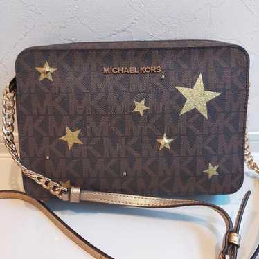 Rare Michael Kors star-patterned shoulder bag - image 1