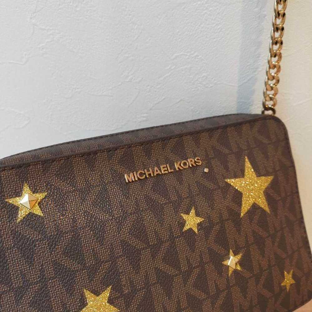 Rare Michael Kors star-patterned shoulder bag - image 3