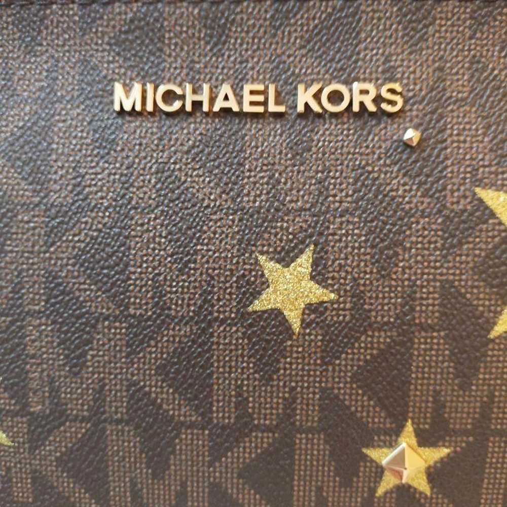 Rare Michael Kors star-patterned shoulder bag - image 8