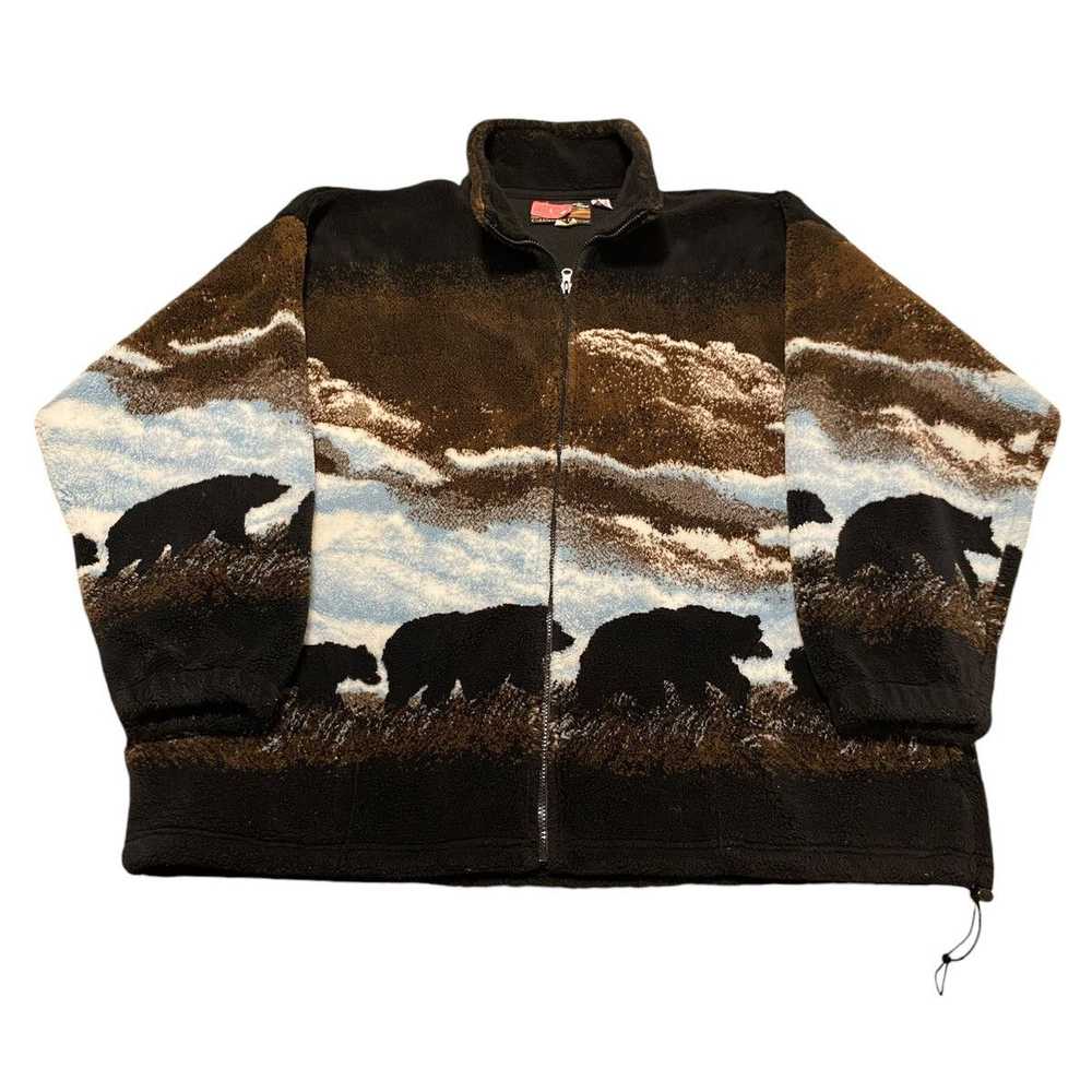 Designer × Streetwear × Vintage Vintage Bear Flee… - image 1