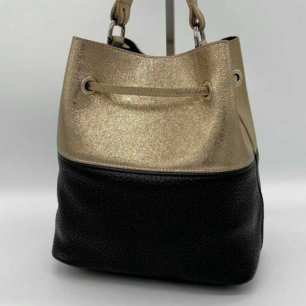 FURLA STACY  2-way Shoulder Bag in Gold Leather, … - image 2