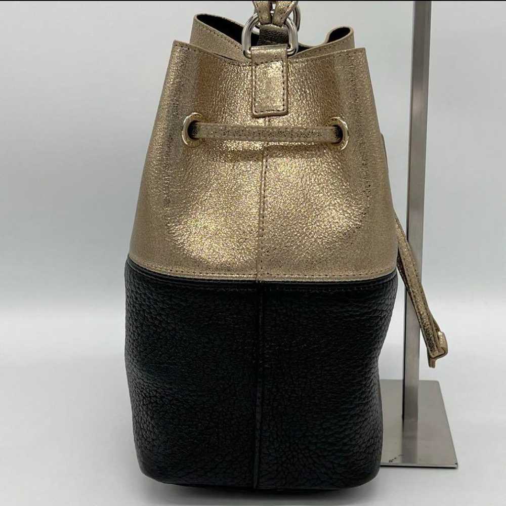 FURLA STACY  2-way Shoulder Bag in Gold Leather, … - image 3