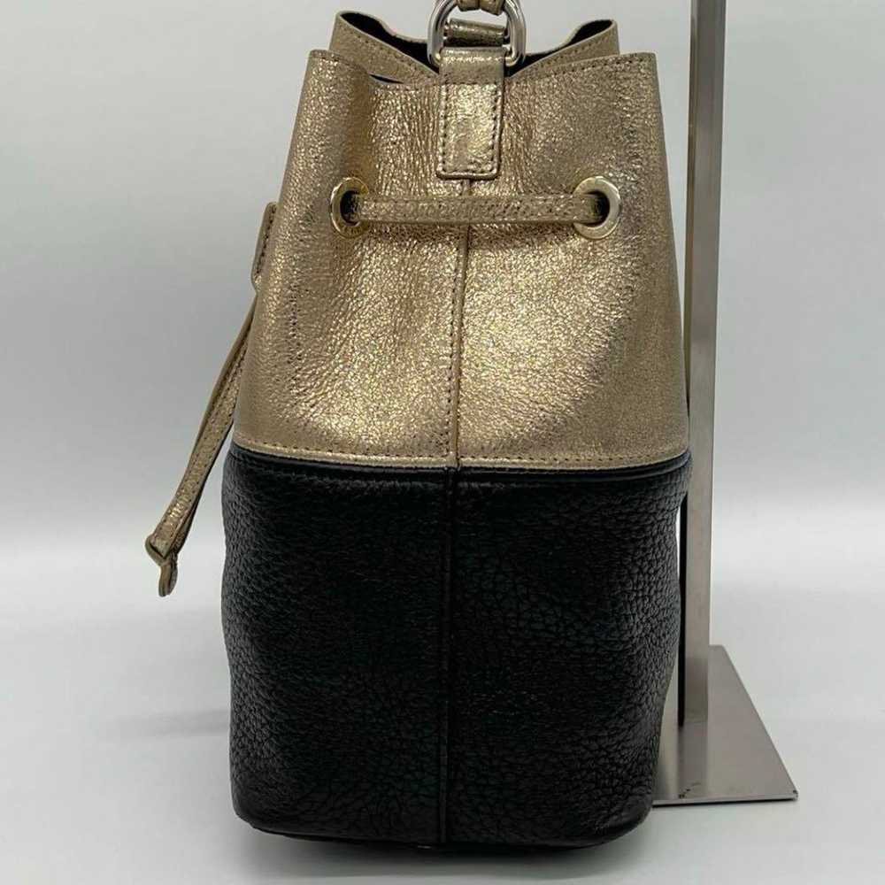 FURLA STACY  2-way Shoulder Bag in Gold Leather, … - image 4