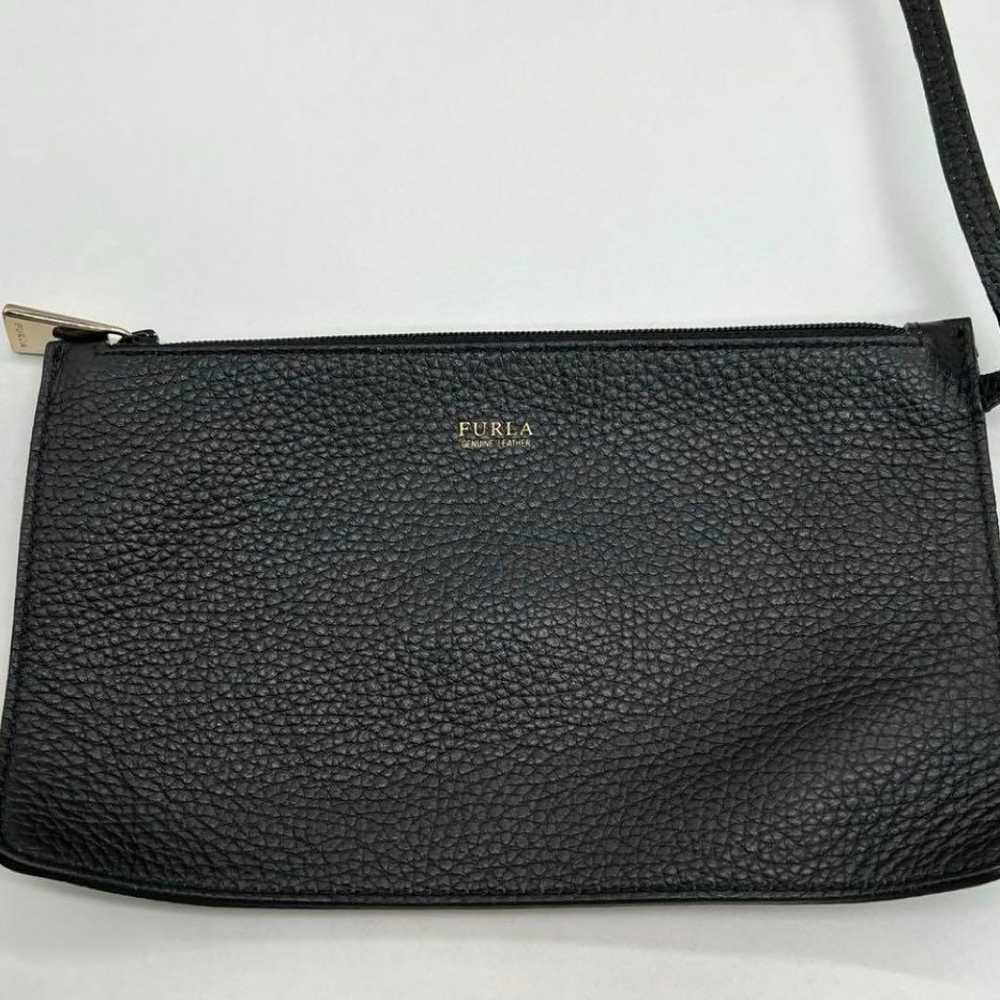 FURLA STACY  2-way Shoulder Bag in Gold Leather, … - image 9