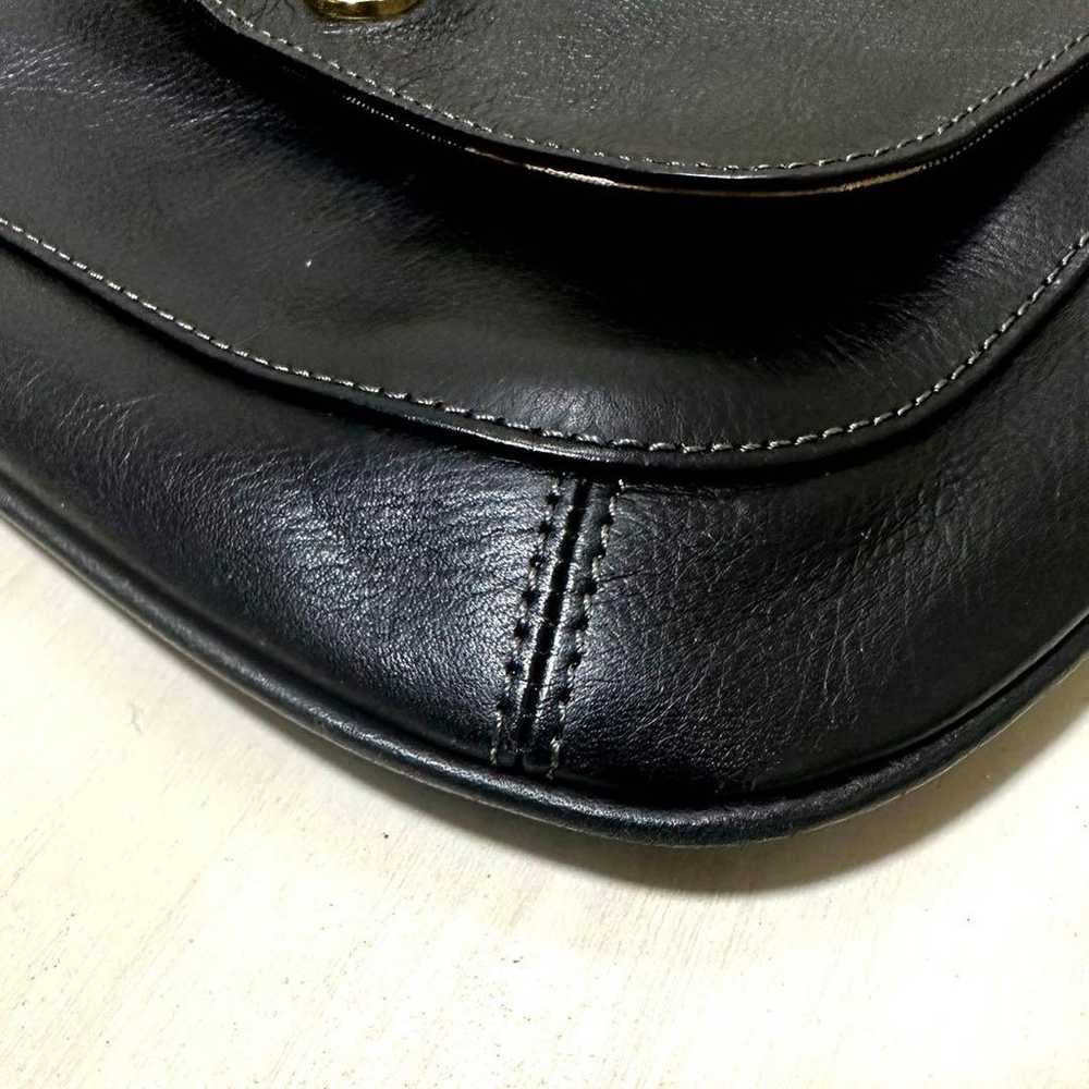 Blue Label Black Shoulder Bag - image 7