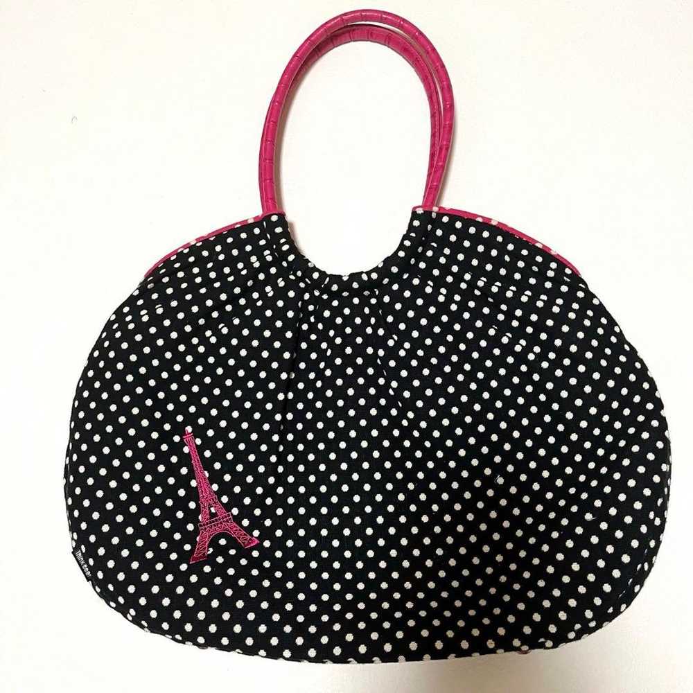 Think Bee! Tote Bag Polka Dot Handbag - image 2