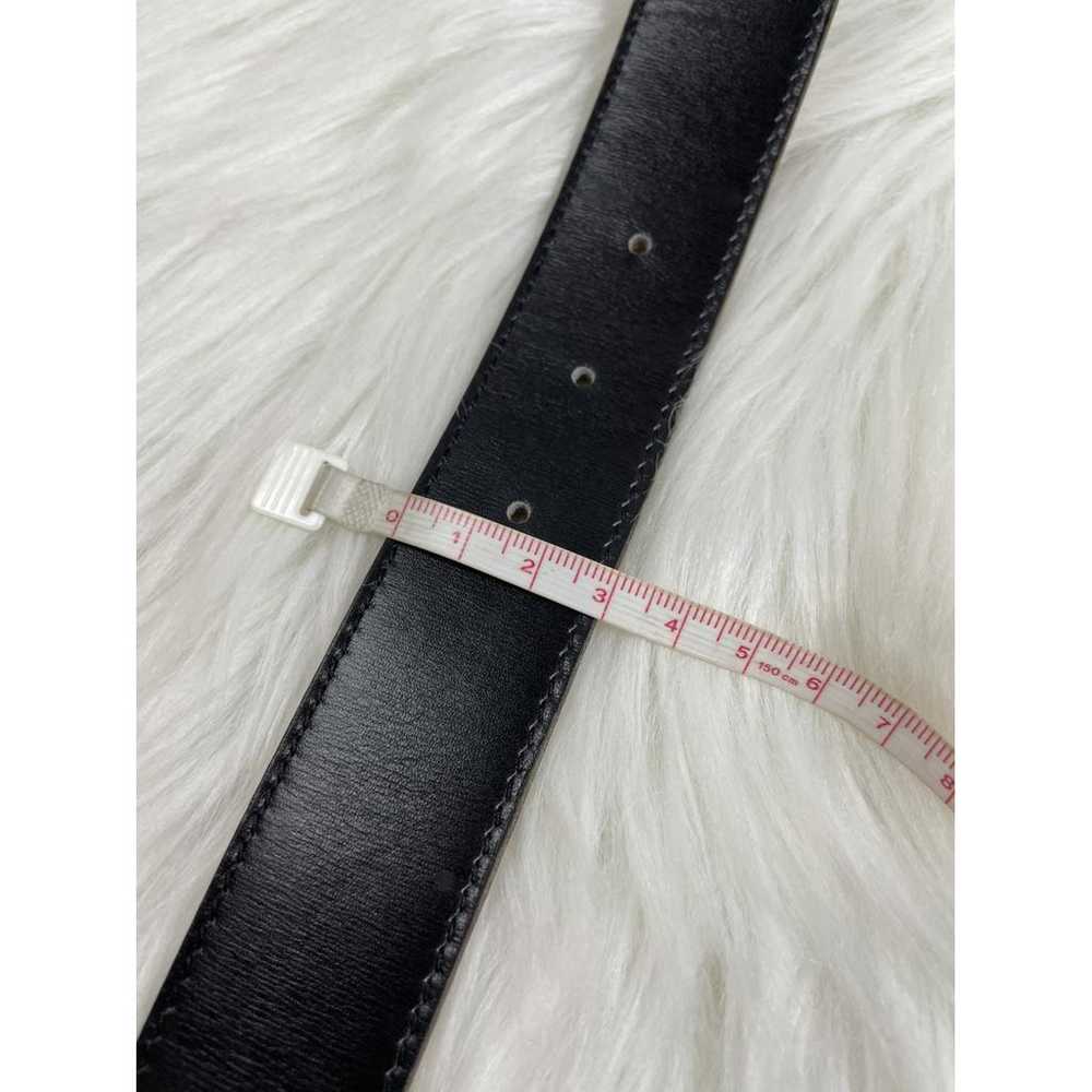 Hermès H leather belt - image 7