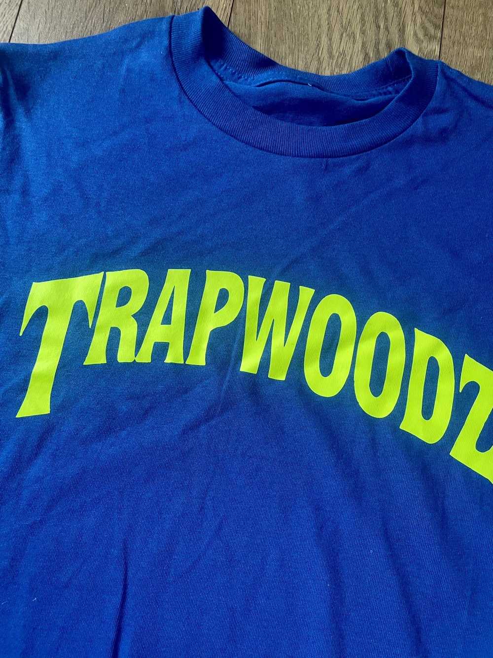 Other × Rap Tees × Streetwear TRAPWOODS Logo Back… - image 3