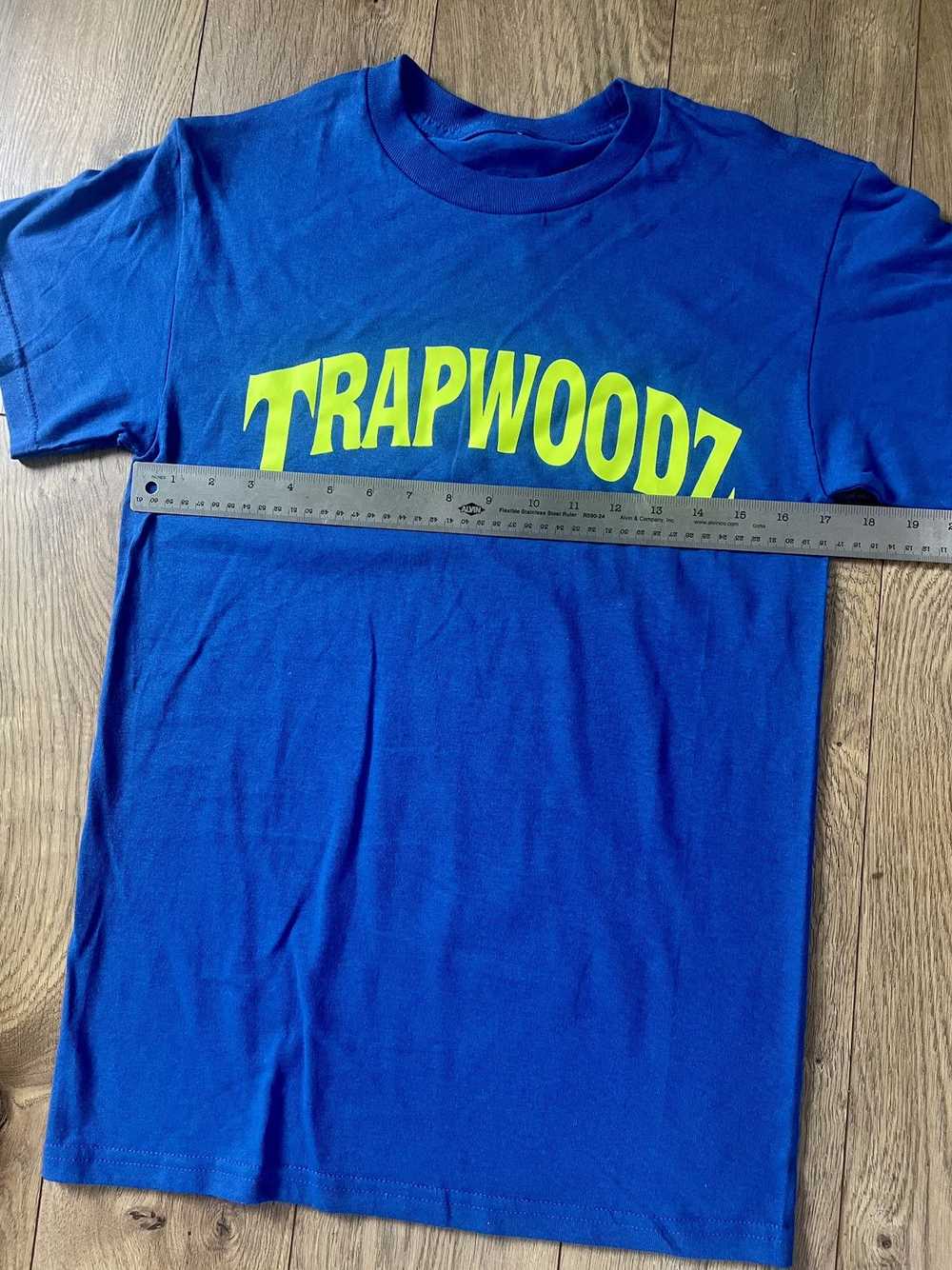 Other × Rap Tees × Streetwear TRAPWOODS Logo Back… - image 8