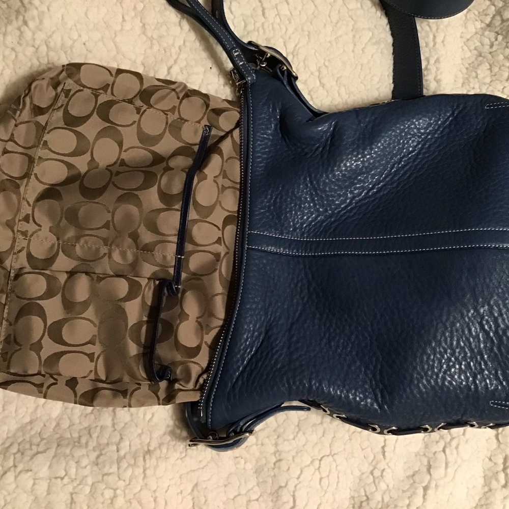 Coach  leather purse - image 4