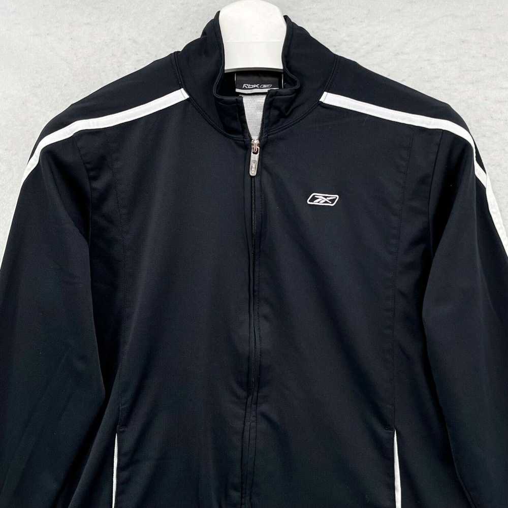 Reebok Vintage Reebok Full Zip Track Jacket Black… - image 3