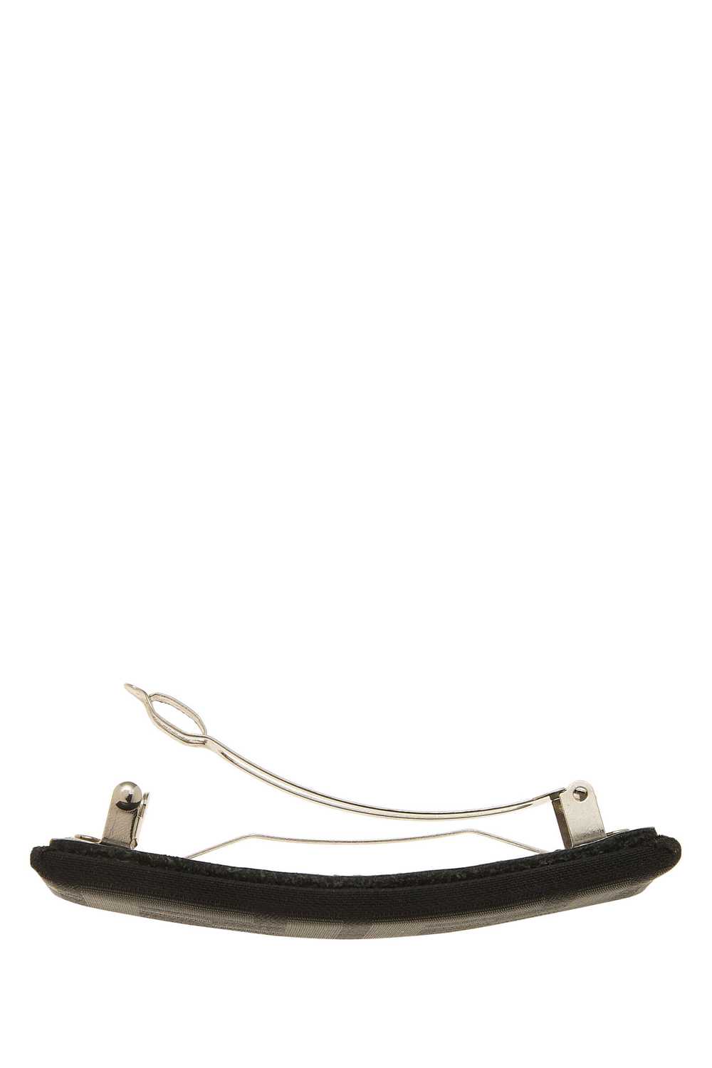 Black Zucca Canvas Hair Clip - image 3