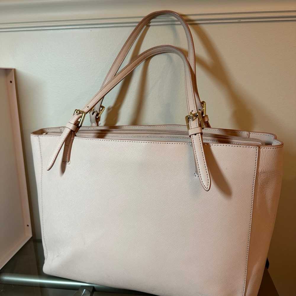 Tory Burch light pink tote bag - image 2