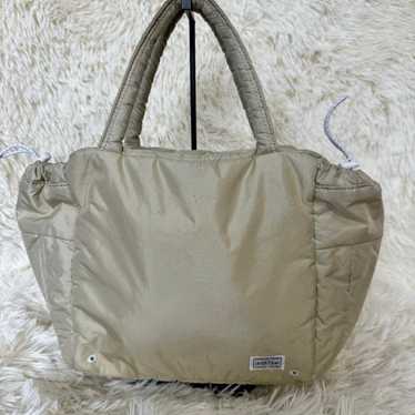 PORTER Queue tote bag in nylon material, with a ve