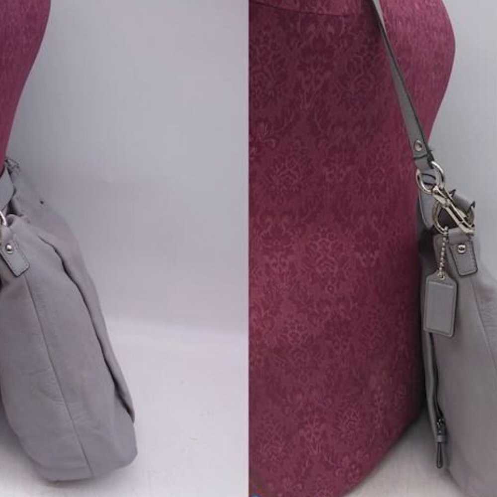 Coach Madison Isabelle Leather Hobo Purse Handbag… - image 3