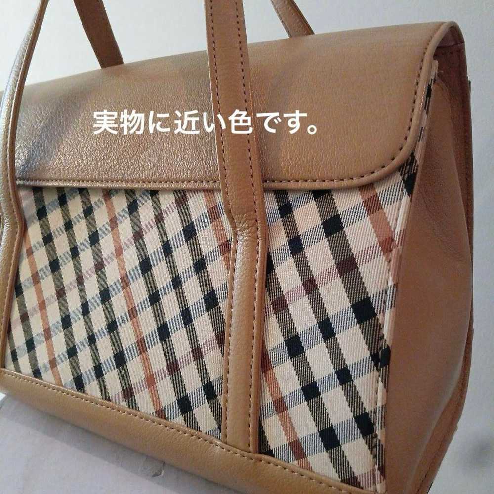 Superb item! ✨ DAKS Dax ★ Handbag Nova Check patt… - image 2