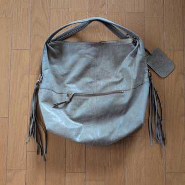 Dakota Dakota Sunset Leather Shoulder Bag with Fr… - image 1