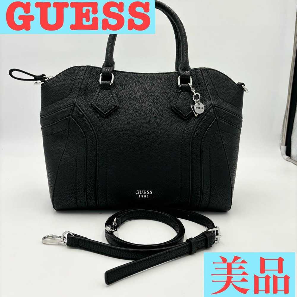 Brand new item: GUESS shoulder handbag in black w… - image 1