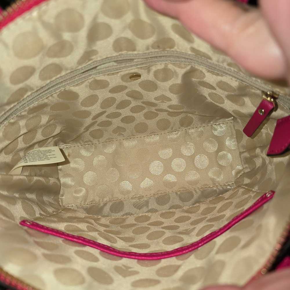 Euc kate spade harmony metro satchel bag pink - image 5