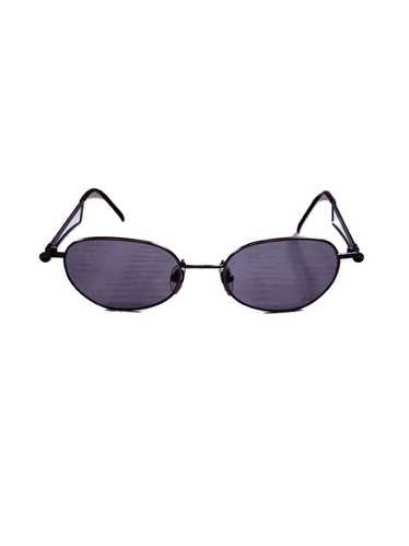 Yohji Yamamoto Oval Tinted Wire Sunglasses