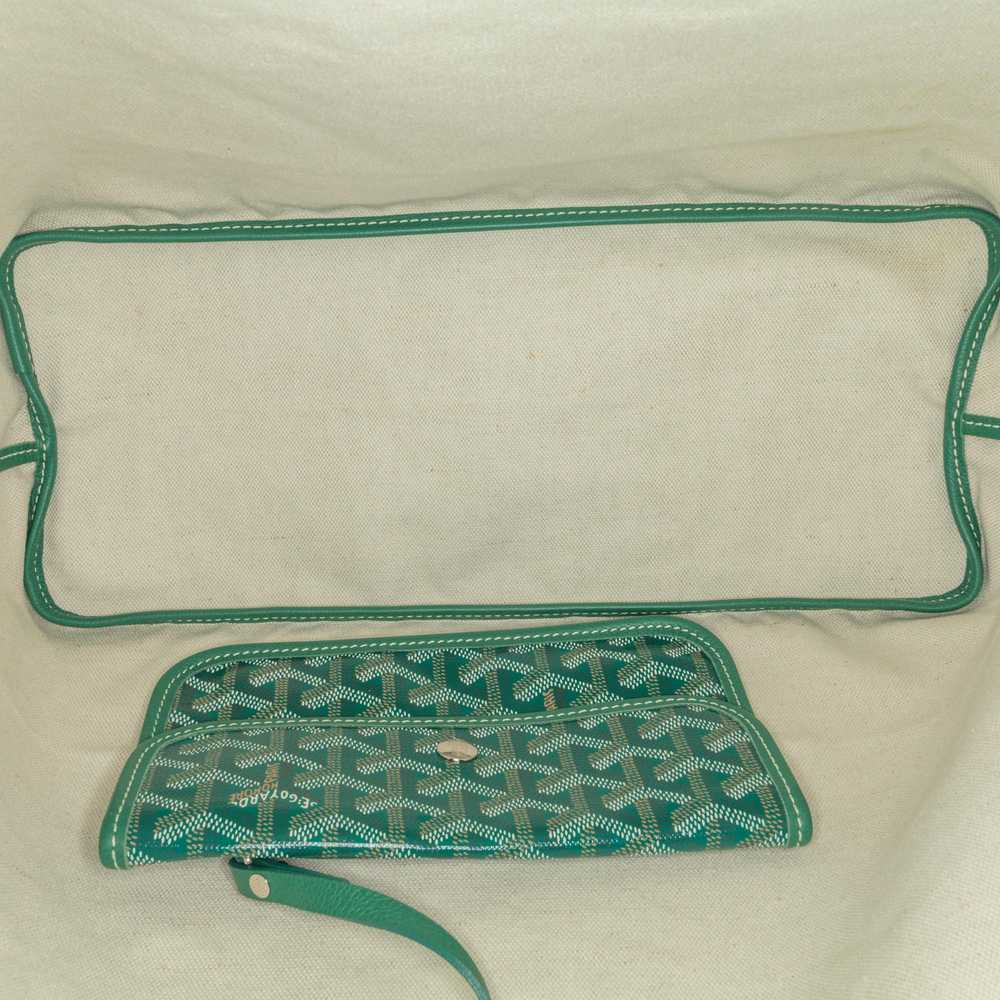 Product Details Goyard Green Goyardine Saint Loui… - image 4