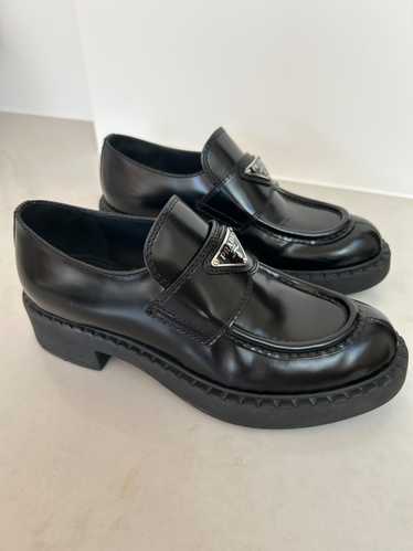 Product Details Prada Black Chocolate Bar Loafers - image 1