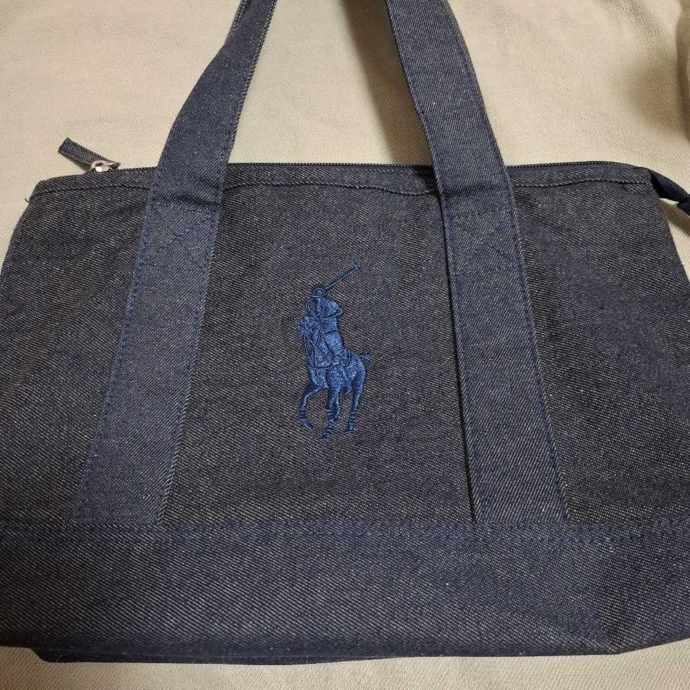 Ralph Lauren tote bag☆excellent condition - image 1