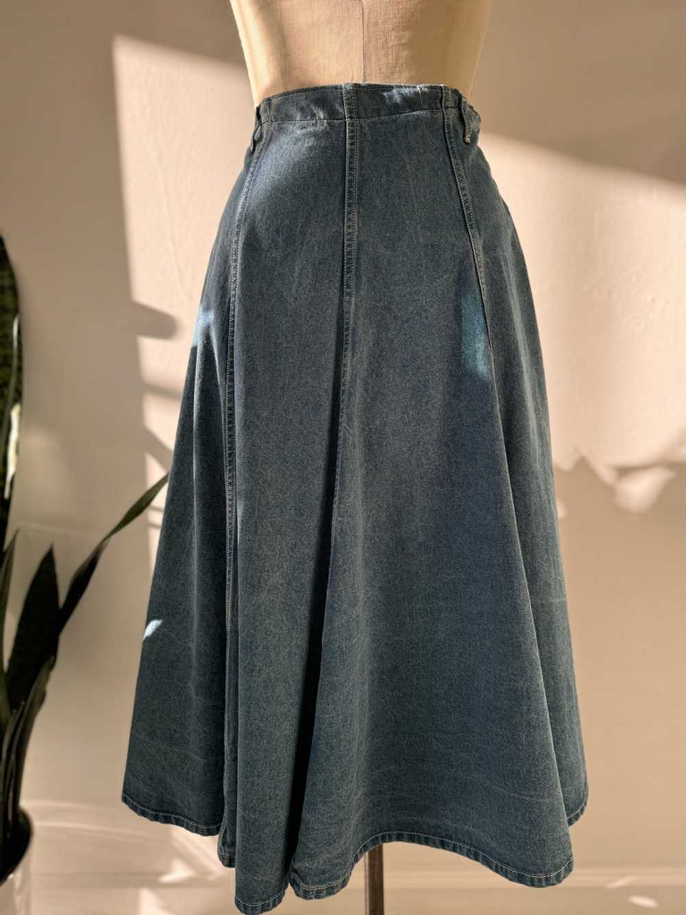 Vintage Liz Wear denim skirt - image 1