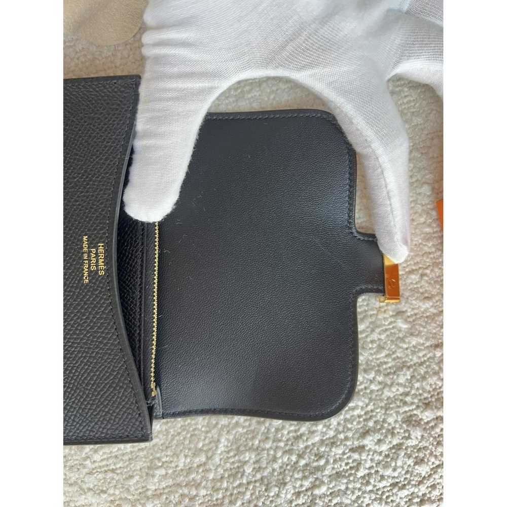 Hermès Constance Slim leather wallet - image 6