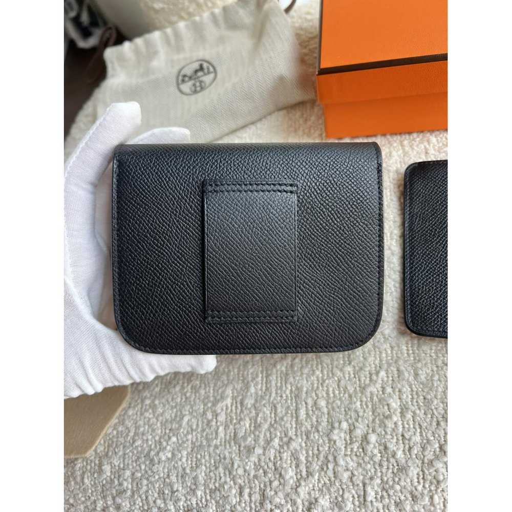 Hermès Constance Slim leather wallet - image 7