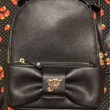 Maison de FLEUR F Ribbon Rucksack Black Maison de 