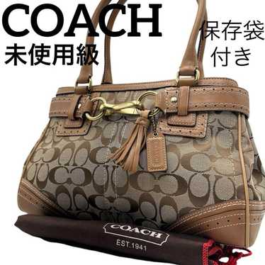 Unused Class ✨ Coach Signature Tote Bag Handbag T… - image 1