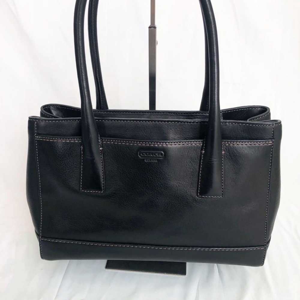 【Brand New】Coach 11553 tote bag leather black han… - image 6