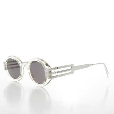 Industrial Oval 90s Vintage Sunglasses - Alavian