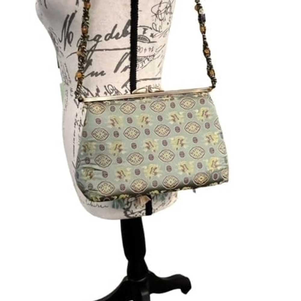 Mary Frances Beaded Peacock and Dragons  Handbag … - image 8