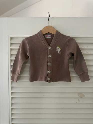 Vintage Baby Horse Cardigan