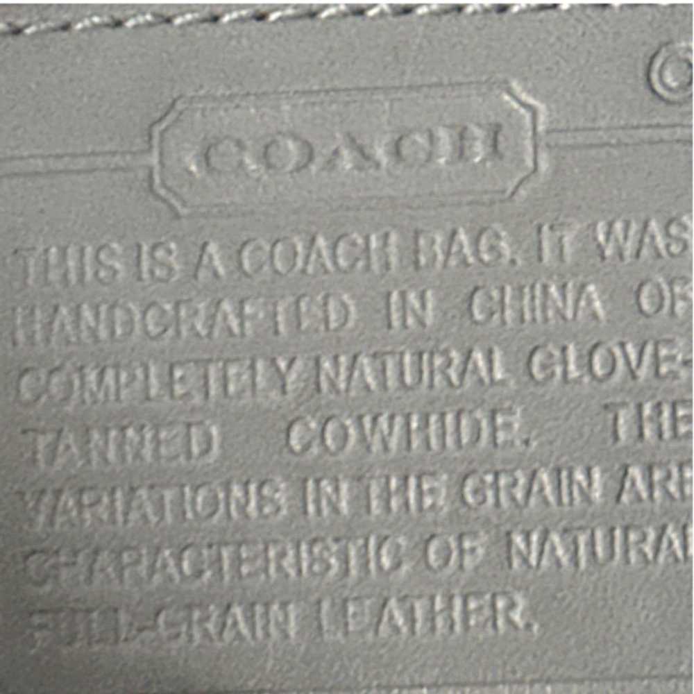 Coach Blue Leather Crossbody Bag - image 6